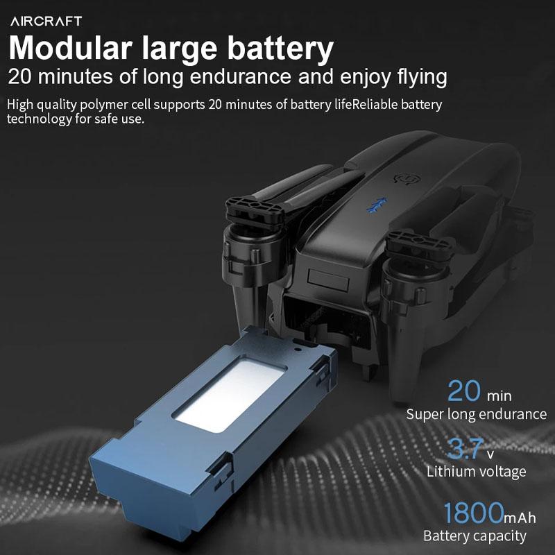 E99&K3 Pro Drone with 4K Dual Camera Optical Flow Aerial Photography Four Axis RC Aircraft fpv Fixed Height DronToy Foldable Toy