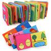 Soft And Colorful Intelligence Development Cloth Bed Cognize Book For Kids Infants