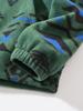 Мужская повседневная толстовка с длинным рукавом и узором для активного отдыха
