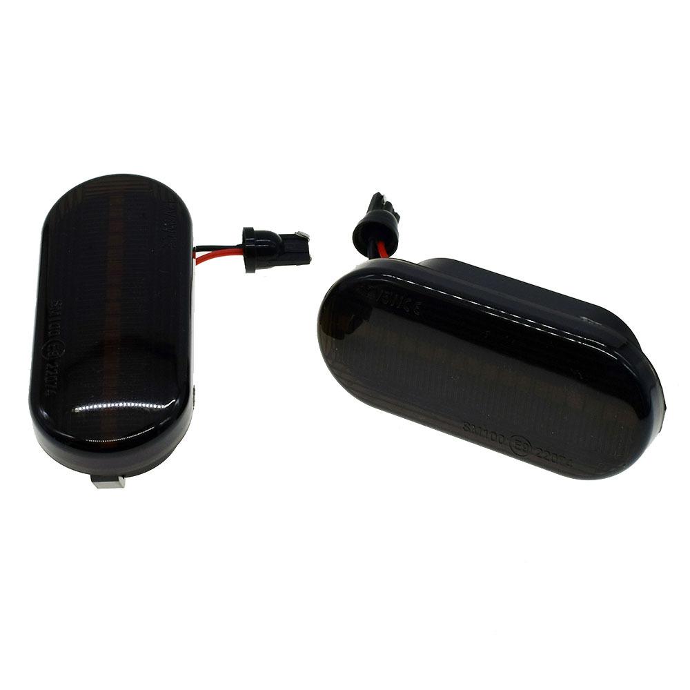 Динамический боковой габаритный указатель поворота, 2 шт., 14805294 для SEAT Leon Ibiza 6L Ford Focus MK2 VW Golf 3 4 Lupo Passat Polo 6N 9N Bora