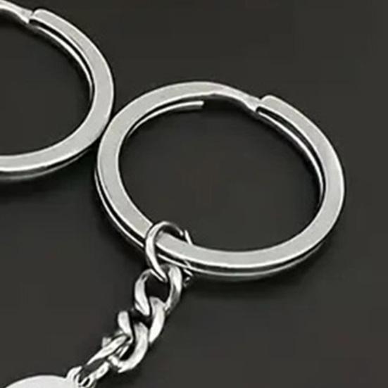 1 пара брелок фигурка Сердце Поза Шарм Брелок Квадратный Стиль Прочный Металлический Брелок Рюкзак Сумка Аксессуары
