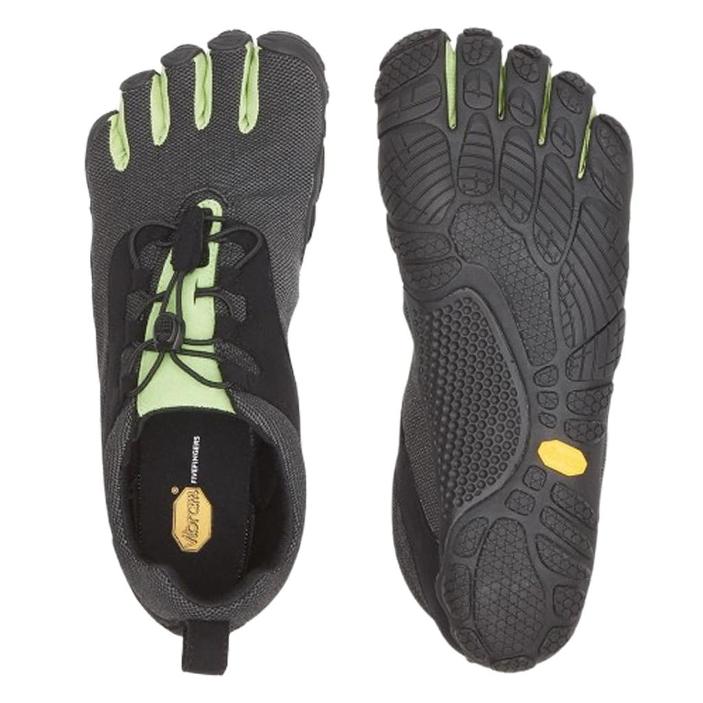 Кроссовки для бега Five Fingers Retro Gym Training Indoor Green RETRO 21W8002 EU40 [Vibram FiveFingers] женские женские V-Run черные/зеленые/черные (24.5см)