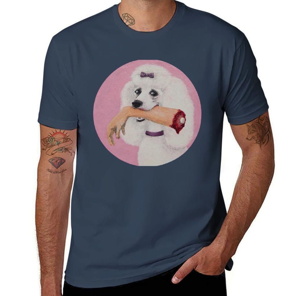Killer Poodle TShirt Basic Short Sleeve Cotton Blend TShirt