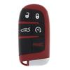 3/4/5 кнопок дистанционного ключа автомобиля оболочки износостойкий бесключевой доступ брелок чехол подходит для Dodge / Chrysler