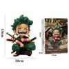13см Аниме Фигурка One Piece Монки Д. Луффи Ророноа Зоро Кавайные Игрушки Q Фигурка Нендороид Украшение для Автомобиля ПВХ Модель Подарок