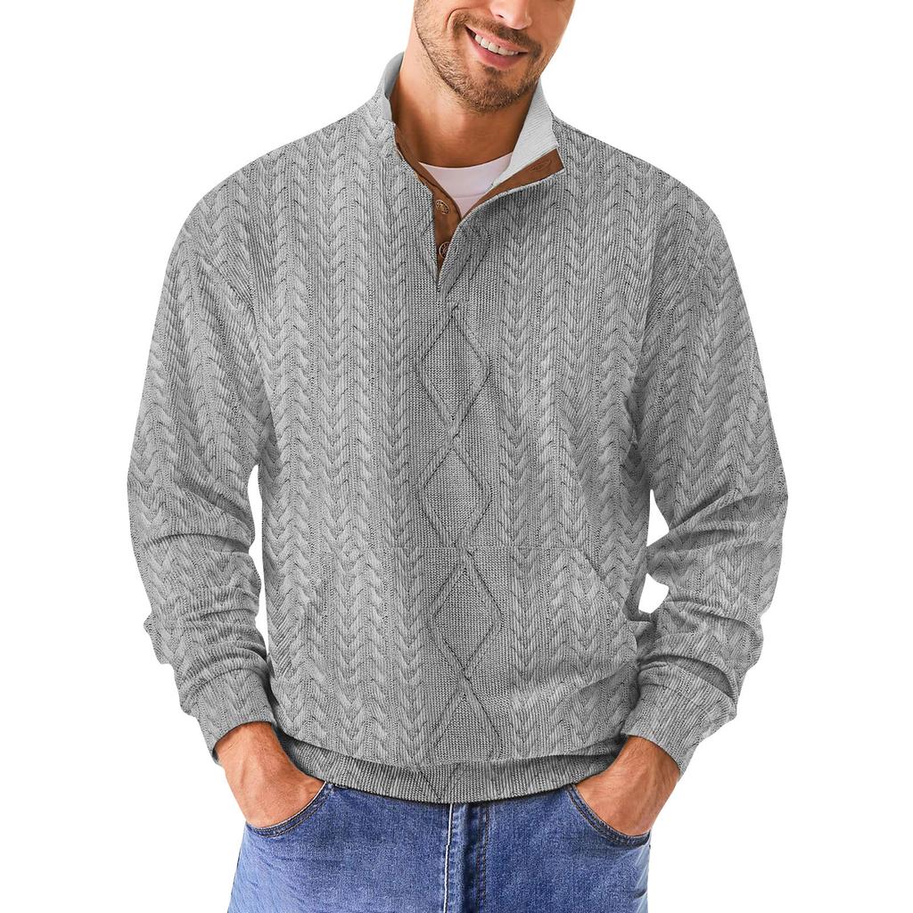 Мужская повседневная толстовка в стиле ретро с градиентным принтом