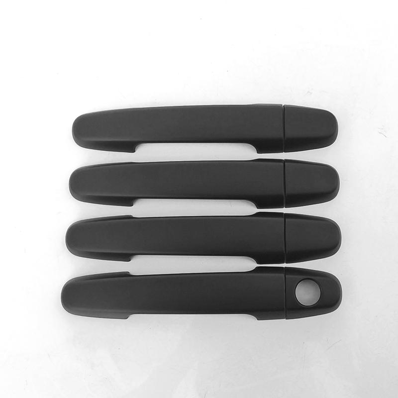 FOR 2008-2013 TOYOTA Yaris Black Car Door Handle Cover Trim 2009 2010 2011 2012 2013 2014 2015 2016