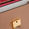 Marni Trunk Series Accordion Bag Medium Women Shoulder Bag Cream Fuchsia SBMPN09U39-LV520-Z197N