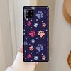 Собака лапа красочный узор для Samsung Galaxy A51 A71 A31 A12 A22 A32 A52 A50 A70 A13 A33 A53 A73 A21S A52S задняя крышка
