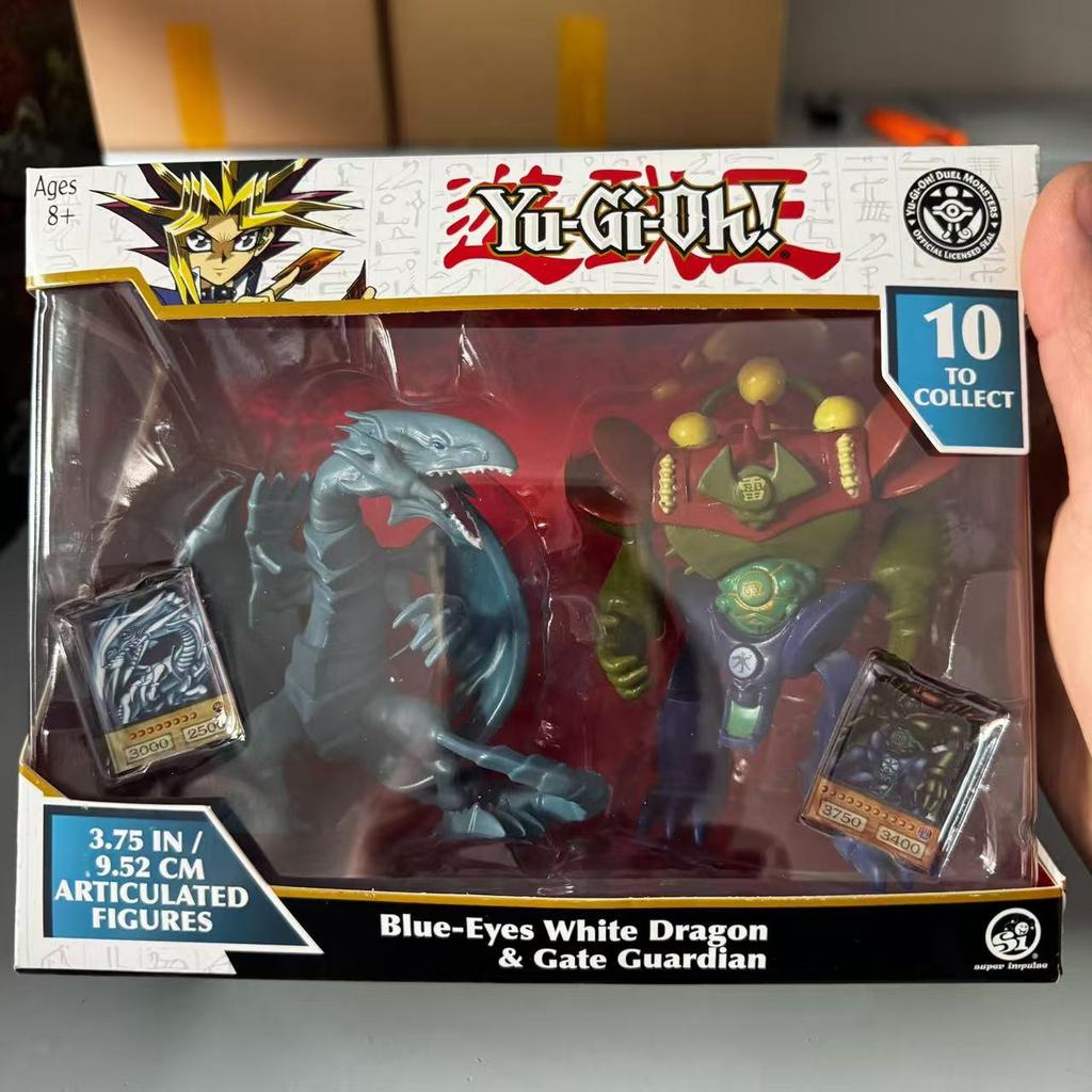 Оригинальная фигурка 3,75 дюйма Duel Monsters Красногоглазый дракон Леди Харпия Страж Врат Замок Темных Иллюзий Модель Действия Игрушки