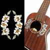 Hibiscus Rosetta Ukulele Soundhole Inlay Sticker