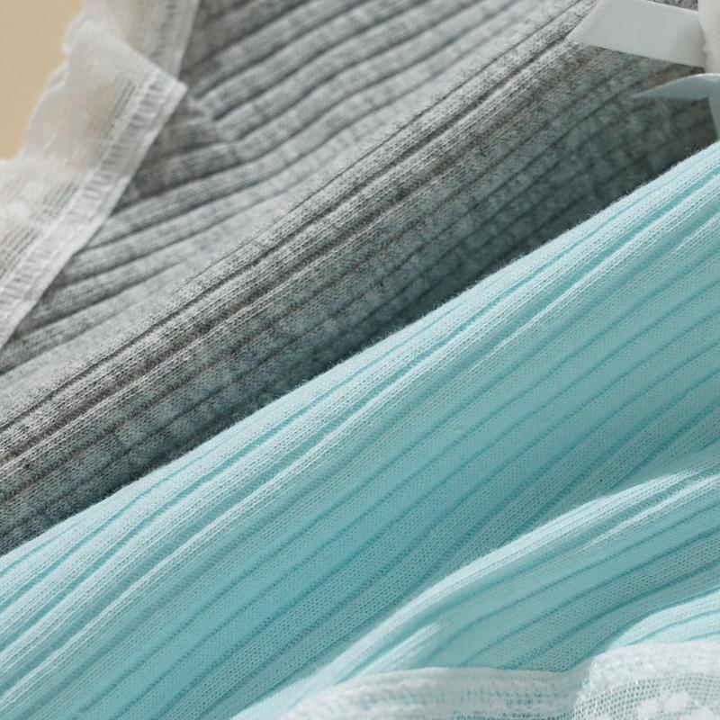 Women's CottonThongs Women's Sexy Lace Seamless Large Size T Back Underwear Panties Thong