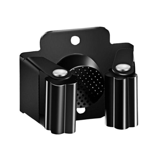 Настенный держатель для швабры с нескользящей конструкцией, простая установка, прочный держатель для швабры из нержавеющей стали, вешалка для швабры с винтами