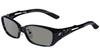 Zeque Polarized Sunglasses Devon Clear Black Black TRUEVIEW F-1989 &