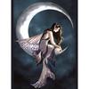 Full Round 5D DIY Diamond Embroidery Moonlight Girl Diamond Painting Cross Stitch Rhinestone