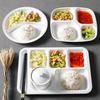 Melamine Divided School Canteen Tray