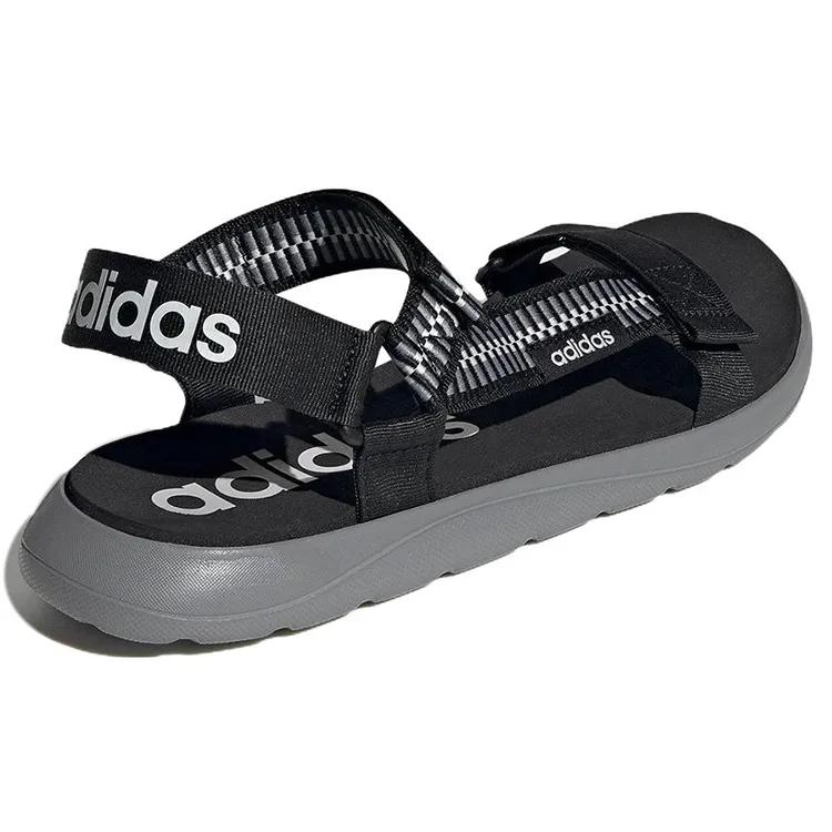 Adidas Comfort Sandal 'Core Black' (Unisex) Core Black / Footwear White / Pure Grey Beach Sandals GV8243
