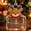 Waterproof Christmas Cash Holder Clear Surface Festive Holiday Pendant  Family Gathering