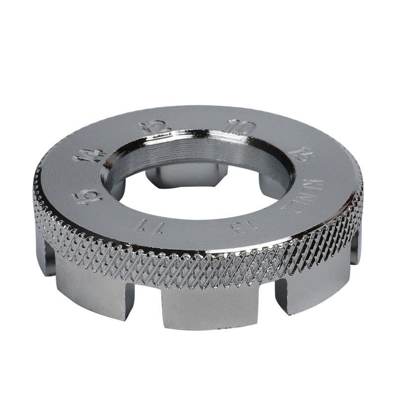 8-пазный ключ для регулировки обода велосипеда, инструмент для ремонта, гаечный ключ, аксессуары, ключ для спиц велосипеда, велосипедный инструмент