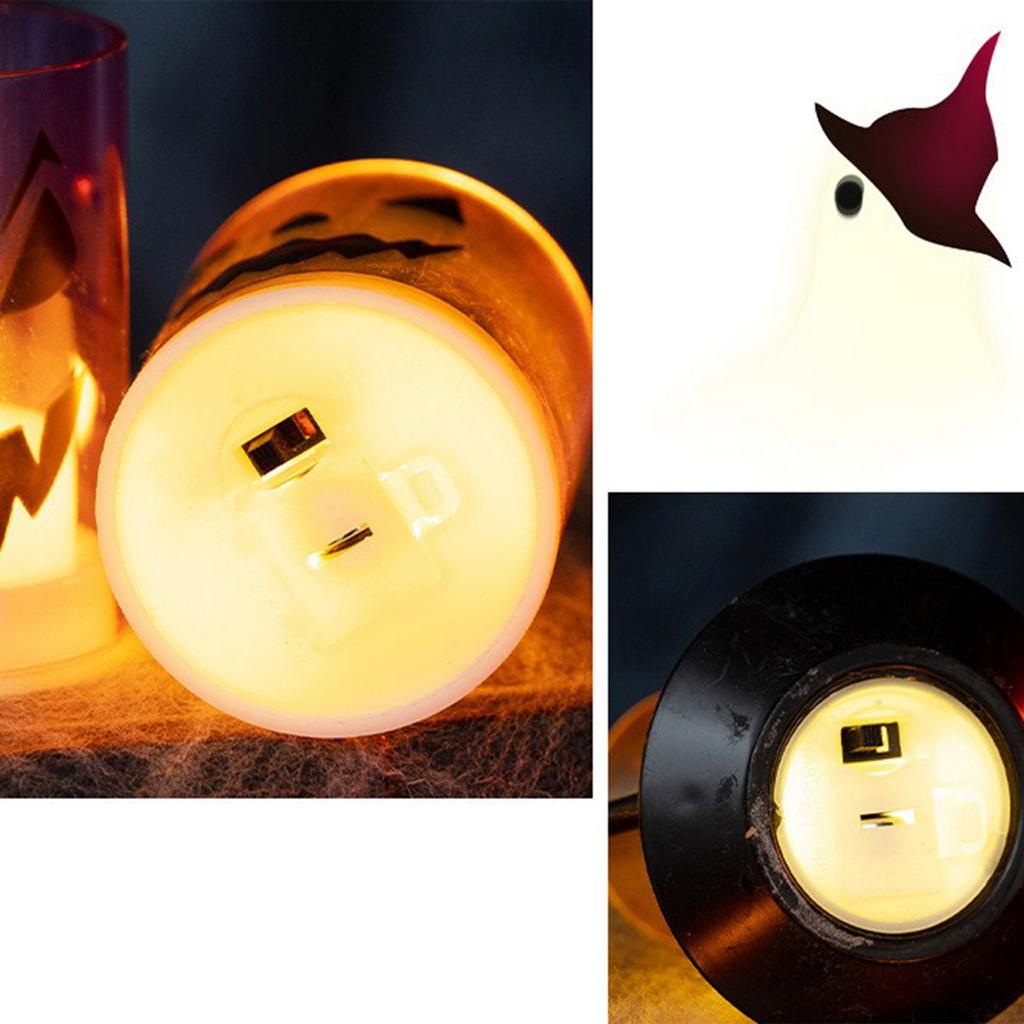 Декоративный реквизит, Свечи, Фигурки, Фестивальные свечи, Украшение сцены для Хэллоуинской вечеринки.