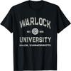 Забавная футболка WARLOCK UNIVERSITY Salem Wizard Graduated Witches Crew