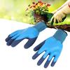 2 Pair Agriculture Garden Working Protective Gloves Non-Slip Waterproof Latex Gloves