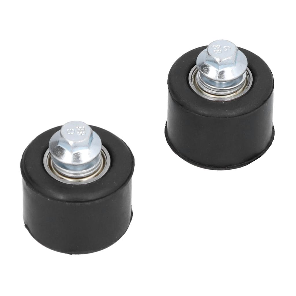 2pcs 8mm Chain Roller Tensioner Slider Wheel Guide Pit Dirt Fit for Yamaha YFZ 350 Banshee 1987 2006