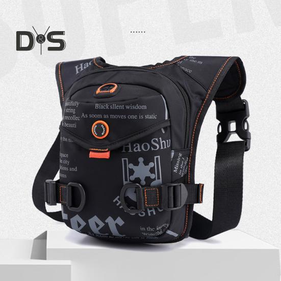 Водонепроницаемая сумка на бедро Outdoor Leg Pack с отверстием для наушников, регулируемым ремешком, вместительная поясная сумка с несколькими карманами для пеших прогулок, велоспорта, рыбалки, путешествий