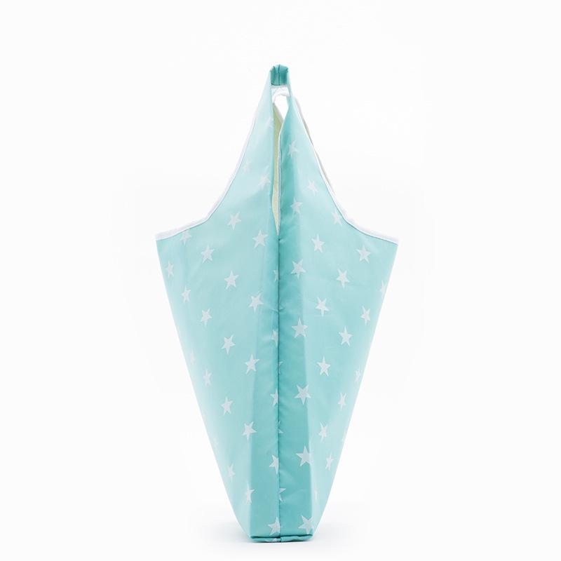 1PC Reusable Unisex Printing Eco Friendly Shopping Bag Foldable Shopping Bags Polyester Eco Grocery Carry