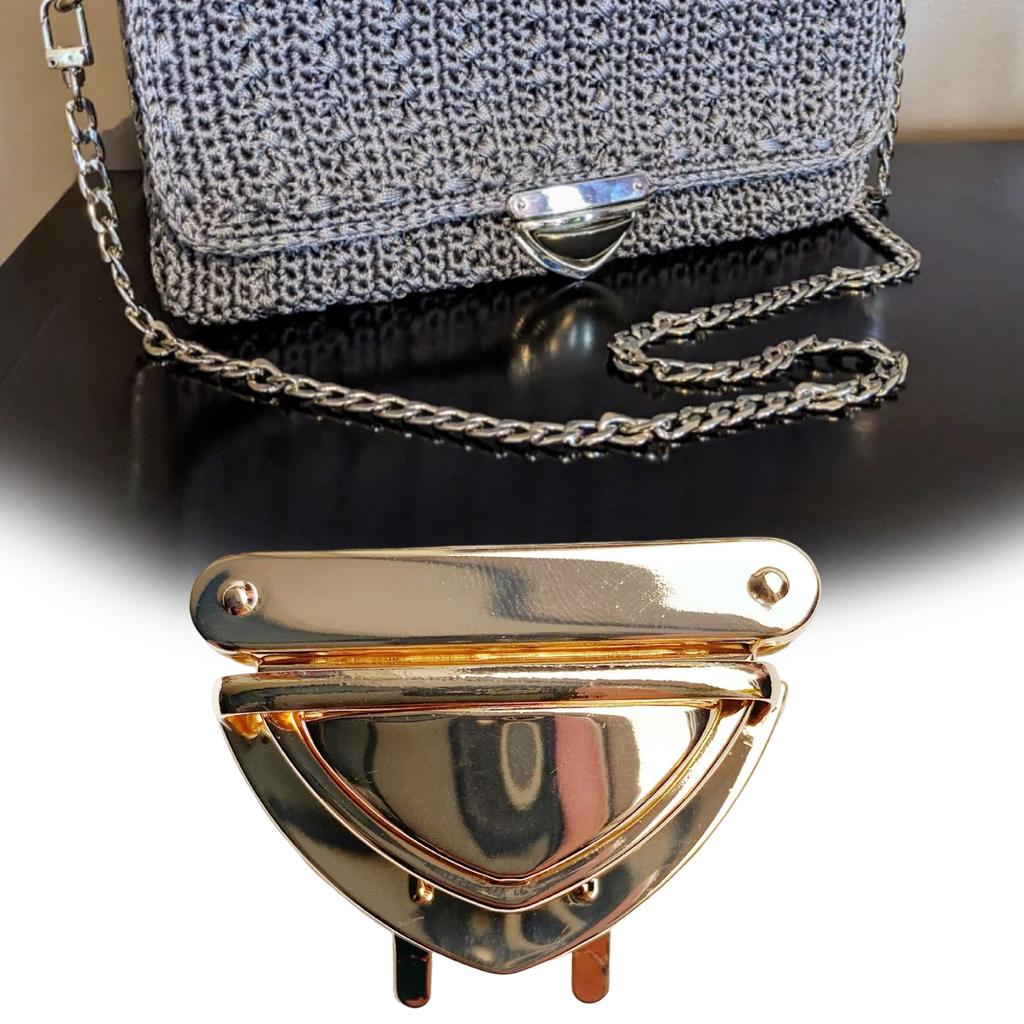 Практичная металлическая застежка-замок для сумок, надежная застежка-кнопка, фурнитура для сумок, застежка-кнопка для кошельков