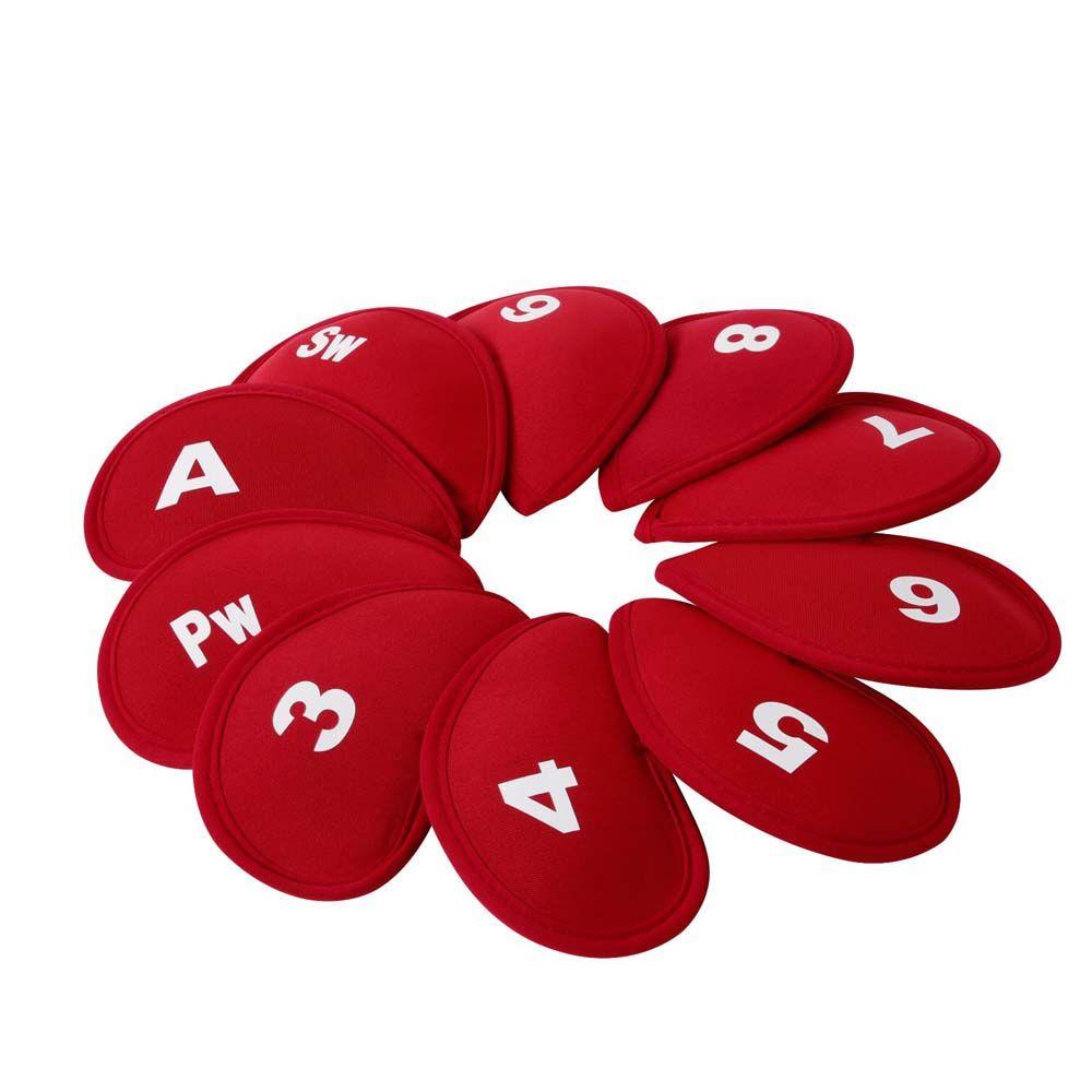 Set Iron Wedge Protector Iron Pole Cover Golf Head Cover Golf Club Protector Golf Iron Headcover