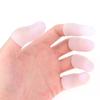 10 Pcs Silicone Finger Cot Gel Finger Protector Fingers Brace Support Gloves