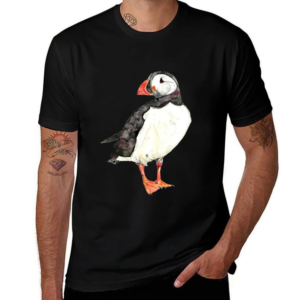 Puffin Tshirt Big Size Daily Wear Tshirt