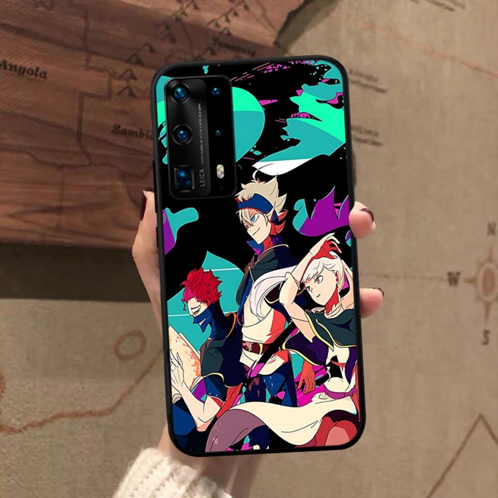 Black Clover Phone Case For Huawei P 8 9 10 20 30 40 50 Pro Lite Psmart Honor 10 Lite 70 Mate 20lite