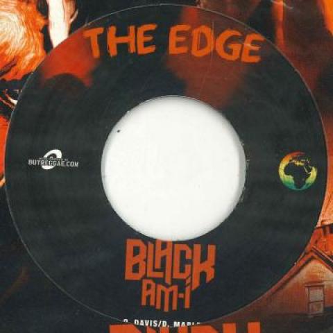7-дюймовая пластинка BLACK AM I - Edge / (Даб Микс) BAITE45002 Гетто-молодежь I 2021 Европа Регги, Ска и Даб