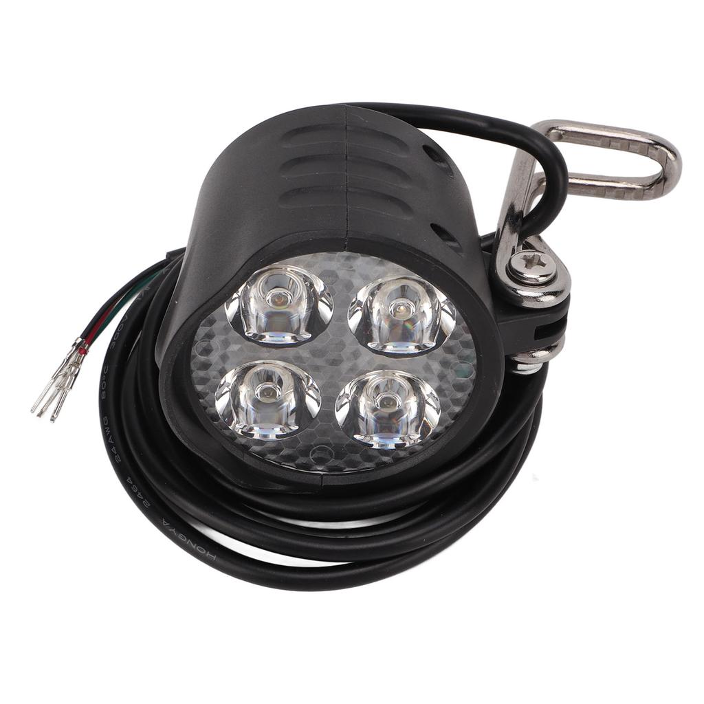 Electric Bike LED Headlight Built In Horn 4 Lights Scratch Resistant Waterproof Electric Scooters