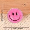 Duoku Colorful Smiley Face Sequin Embroidered Patch for Clothing, Shoes, Hats, and Bags