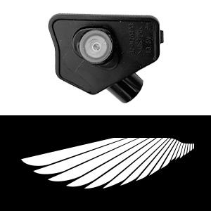 2pcs Car Rearview Mirror Light For Benz A C E S W246 W176 W212 SC/W204 W221 W219 W209 C117 X156 Laser Ghost Projection LED Lamp