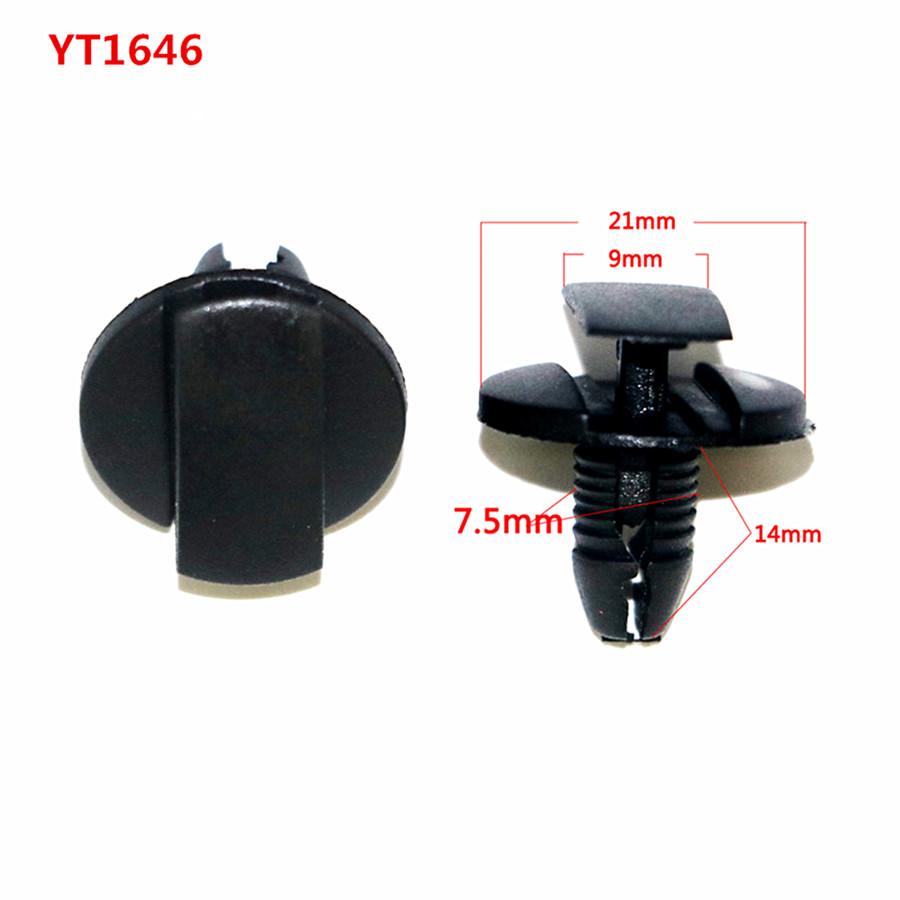 200 шт смешанные автомобильные зажимы для бампера, фиксатор, заклепка, дверная панель, крепеж для облицовки крыла