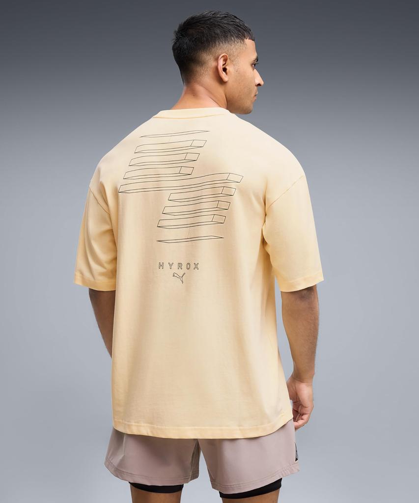 Спортивная M PUMA x HYROX LIFESTYLE 529232 Кремовый [Puma] Футболка Мужская (88)