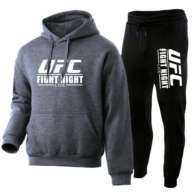 Unisex Hooded Sweatshirt Set With Letter Print Thickened Cotton Blend Loose Fit Winter Casual Sportwear