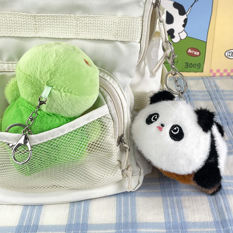 Flip Delightful Plush Animal Keychain With Cuddly Panda And Raccoon Features For Lovers Animal