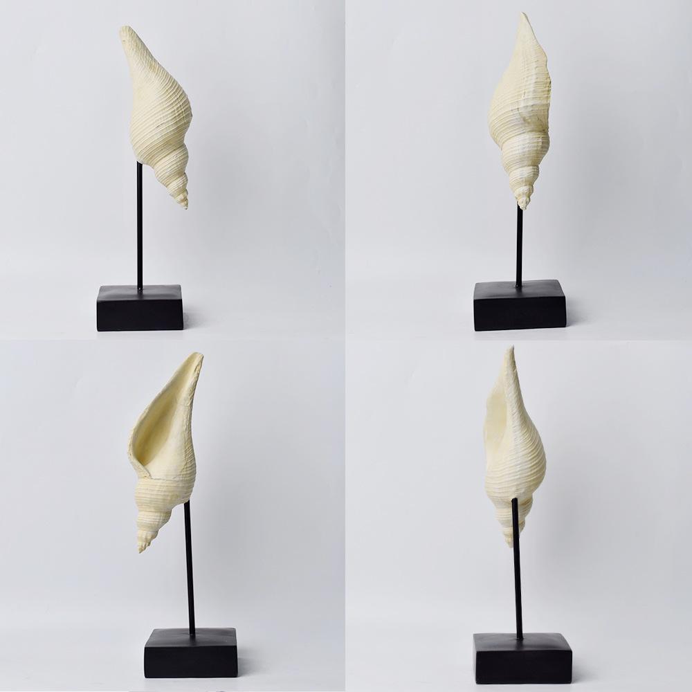 Ocean-Themed Mediterranean Decorations: Starfish, Seahorse, and Conch for Living Room or Restaurant