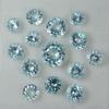 Beautiful Natural Calibrated Faceted Aquamarine Round Reasonable Price Lot For Making Jewelry