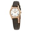 Tradition Thin White Dial Ladies Leather Watch T0630093601800