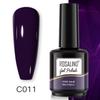 ROSALIND 15ml Gel Nail Polish Hybrid Varnish Semi Permanent UV Nail Art Line Nail Polish Pen Esmalte Top Base Matte Coat Gel