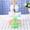 Cute Cute Big-eyed Little Dinosaur Plush Toy Doll Creative Cartoon Dinosaur Schoolbag Hanging Decoration Keychain