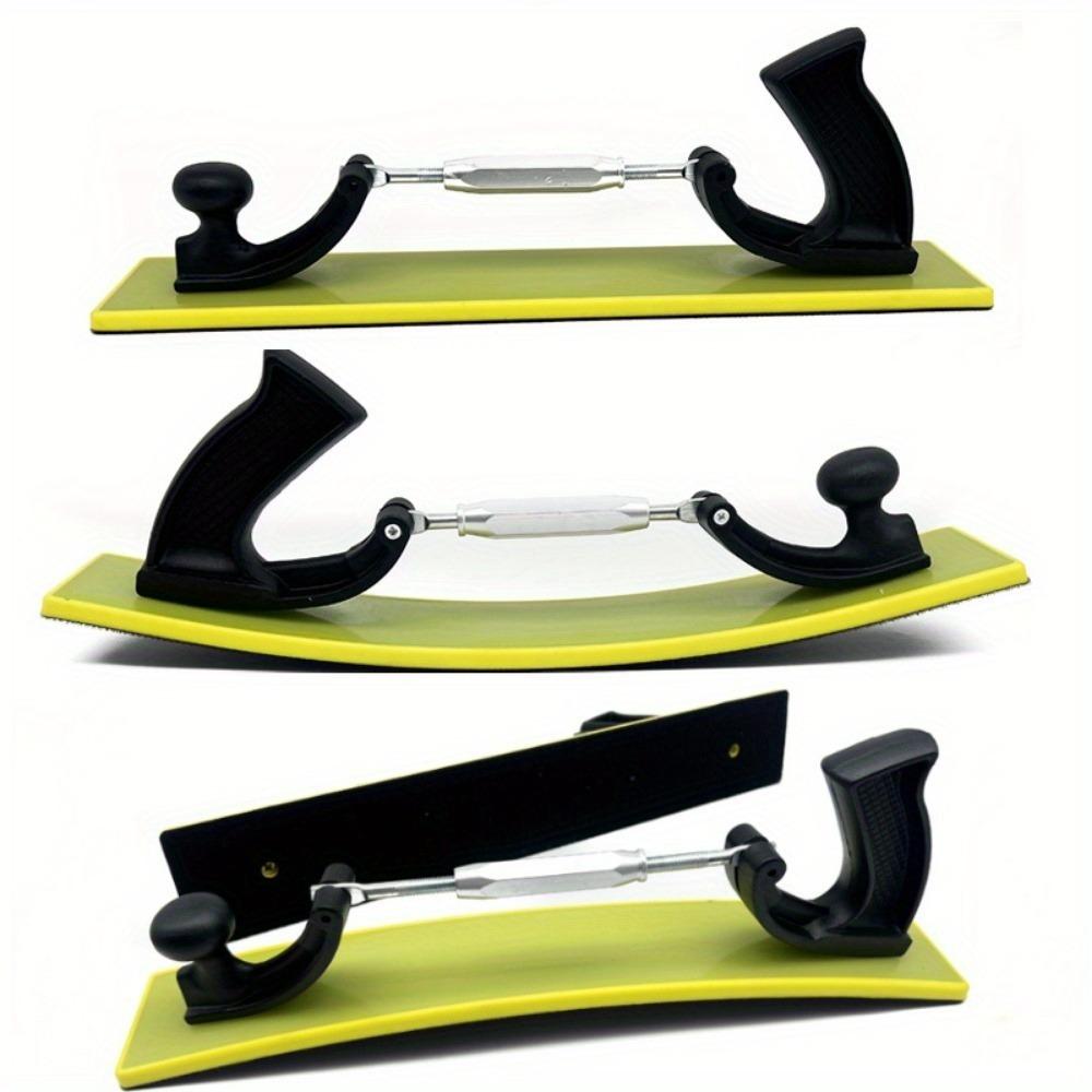 Hand Grinding Board Grinding Board Car Sandpaper Putty Gray Hand Plane Rectangular Dust Polishing Board Curved Hand Grinding Board