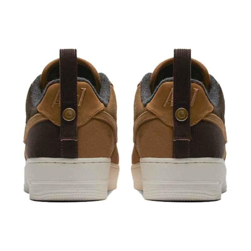 Nike Кроссовки Air Force 1 Low Carhartt Wip Але Коричневый AV4113-200