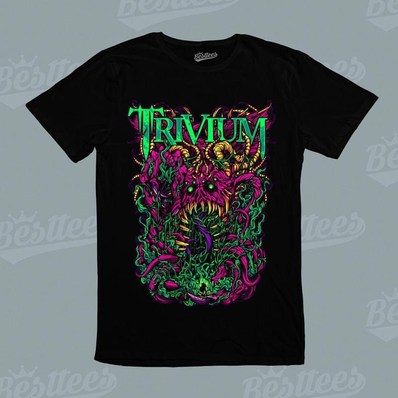 Unisex Trivium Orlando Heavy Metal Band Unisexs T Shirt Rock Music Tee